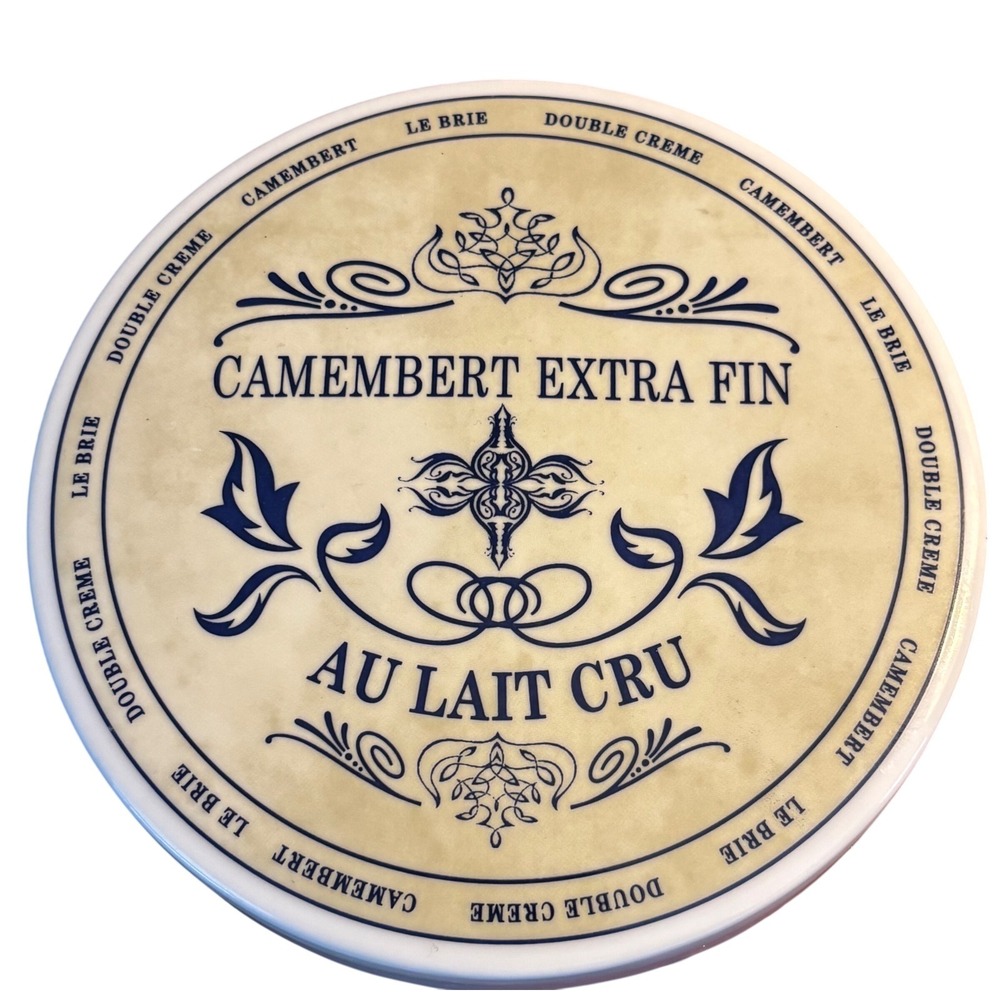 Gourmet du‎ Village Ceramic Cheese Baker Camembert Extra Fin French Design 5in
